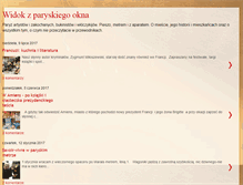 Tablet Screenshot of dziennikparyski.com